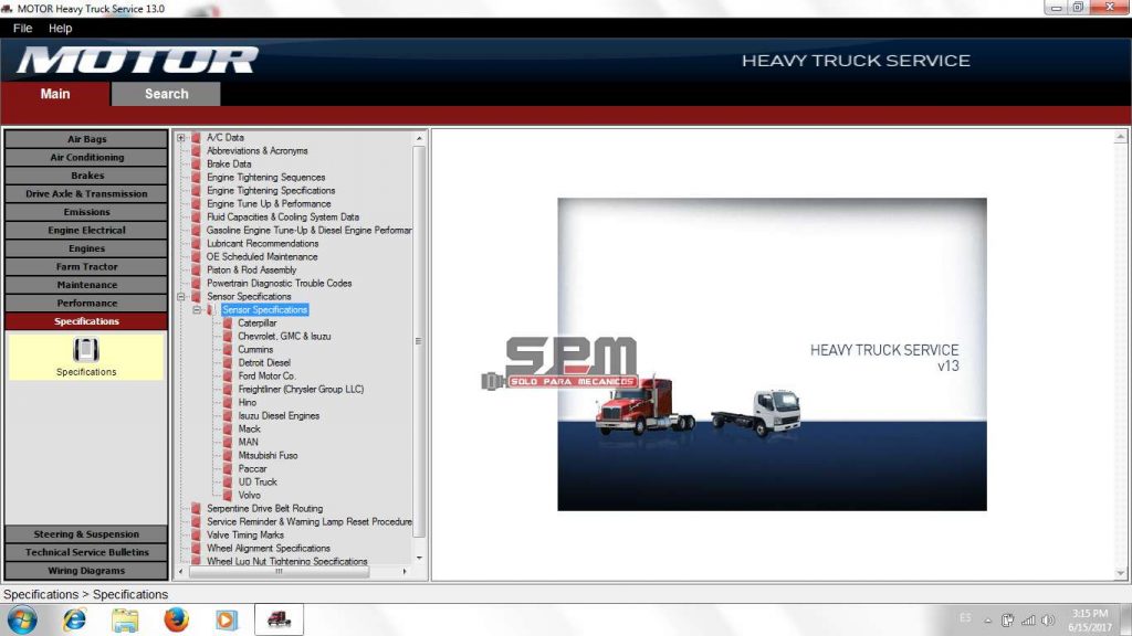 Motor Heavy Truck Service 2013
