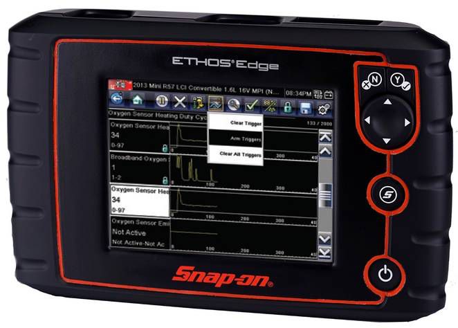 Scanner Snap On Ethos Edge funcionalidades Scanner Snap On Ethos Edge funcionalidades