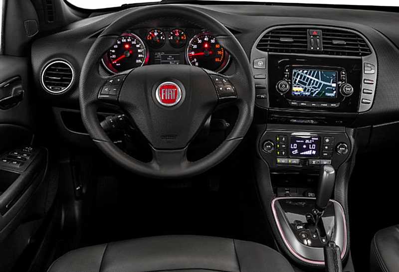 Fiat Bravo 2018 Interior: parte tablero
