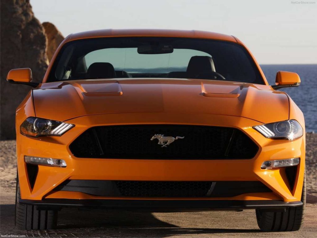Mustang 2019 parte frontal