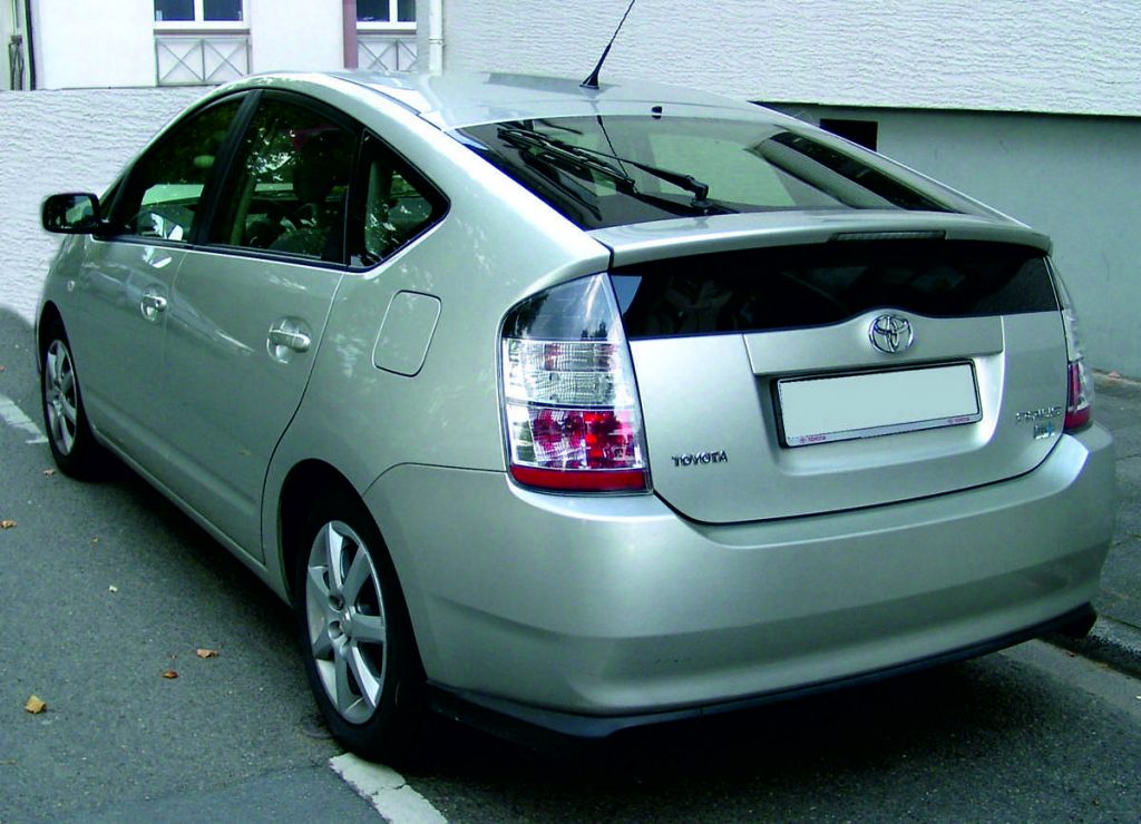 Toyota Prius 2019 Exterior parte trasera Toyota Prius 2019 Exterior parte trasera