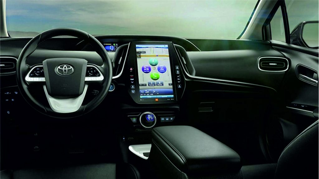 Toyota Prius 2019 Interior seccion Tablero Toyota Prius 2019 Interior seccion Tablero