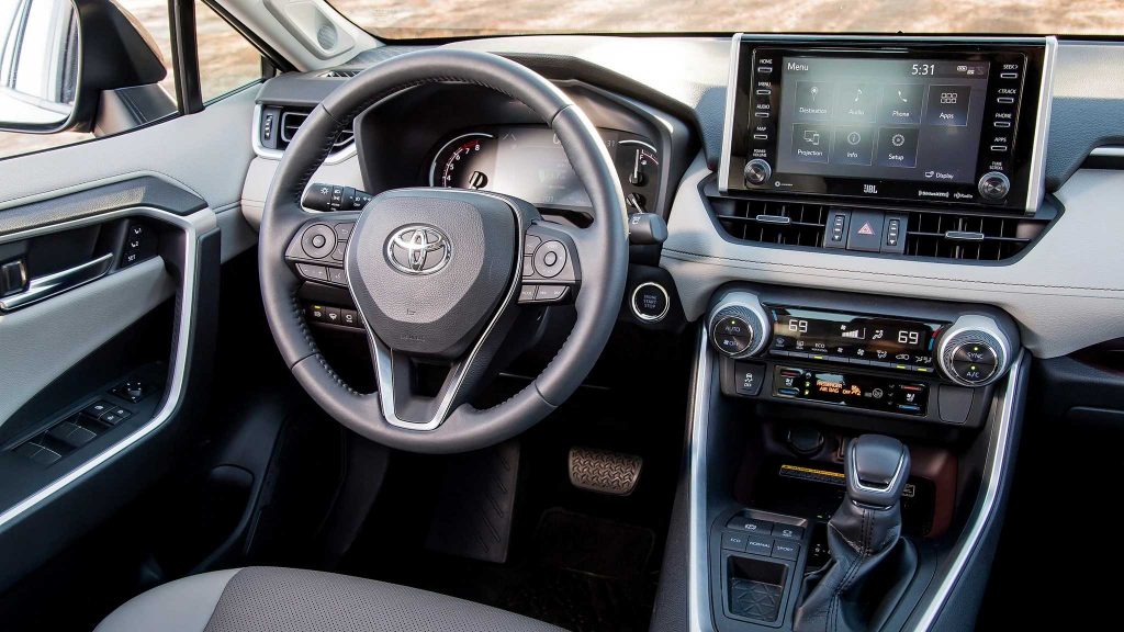 Toyota RAV4 2019 Interior Seccion Tablero
