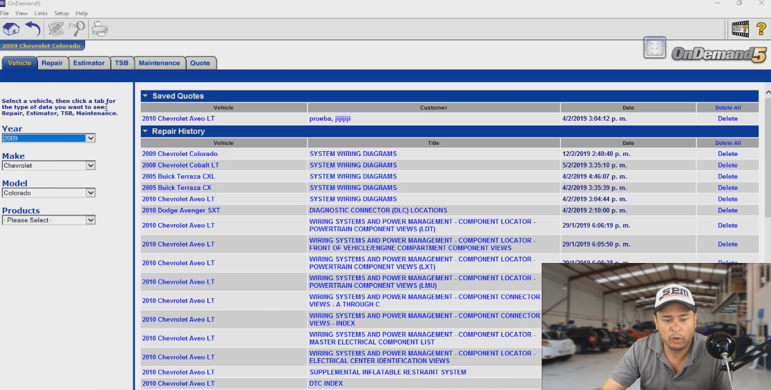 Tutorial Mitchell Ondemand Capitulo 3 - Solo para Mecánicos