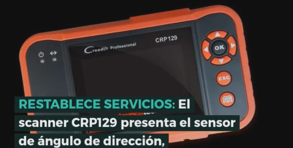 Funciones y características del scanner CRP de Launch