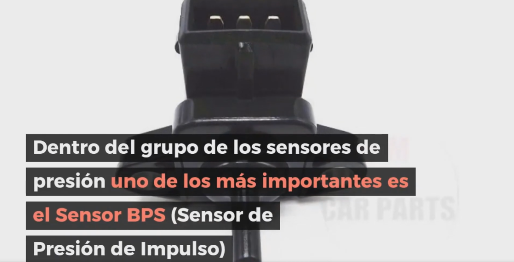 Sensor de presión BPS O presión de impulso